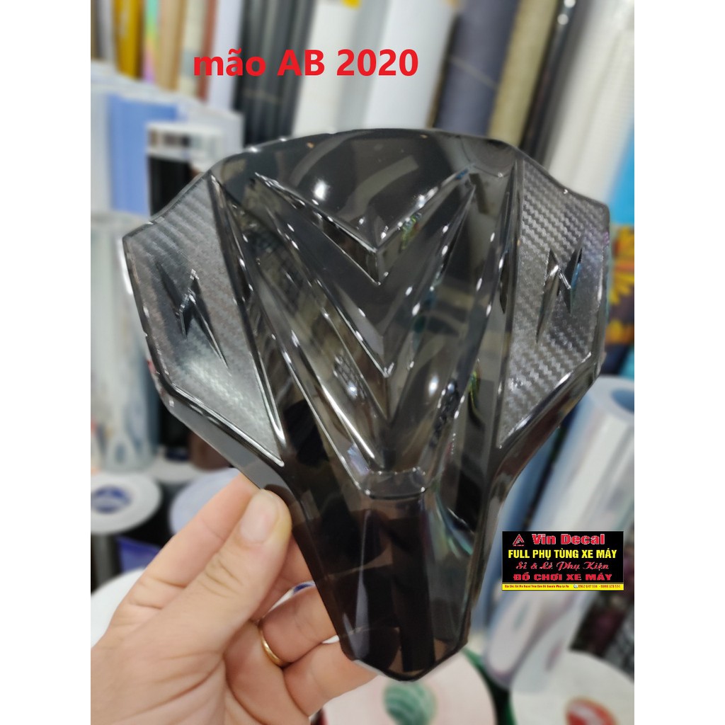 Ốp Đầu AB 2020 AirBlade 2020 màu khói chê cho nhiều loại xe - dochoixemay