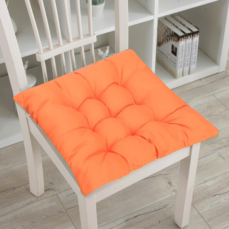 Nệm ngồi đơn sắc BUDECOR có dây cột kiểu Nhật