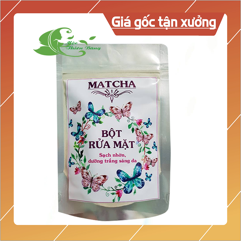 [HCM]bột rửa mặt thảo mộc thiên nhiên túi 100g .