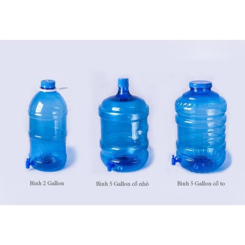 Bình đựng nước có vòi việt nhật dày dặn loại 7.5l , 18l, 20l