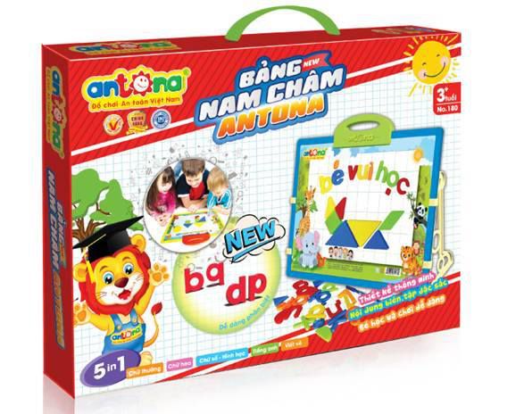 Bảng nam châm antona – 5 trong 1