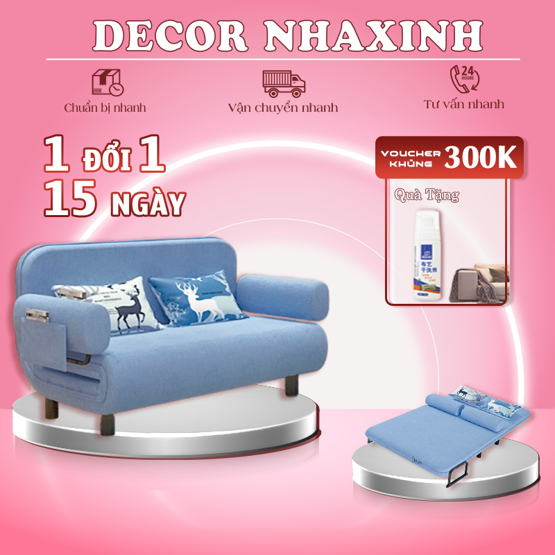 [FREESHIP] Ghế Sofa Giường Gấp Gọn Đa Năng, Ghế Sofa Giường Gấp Gọn, Ghế Gấp Thành Giường, Ghế Giường Gấp Khung Sắt Tính Điện Chắc Chắn, Giường Sofa Thông Minh
