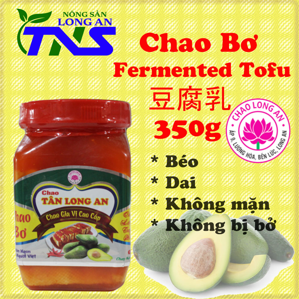 Freeship-chao bơ tân long an size trung 350g