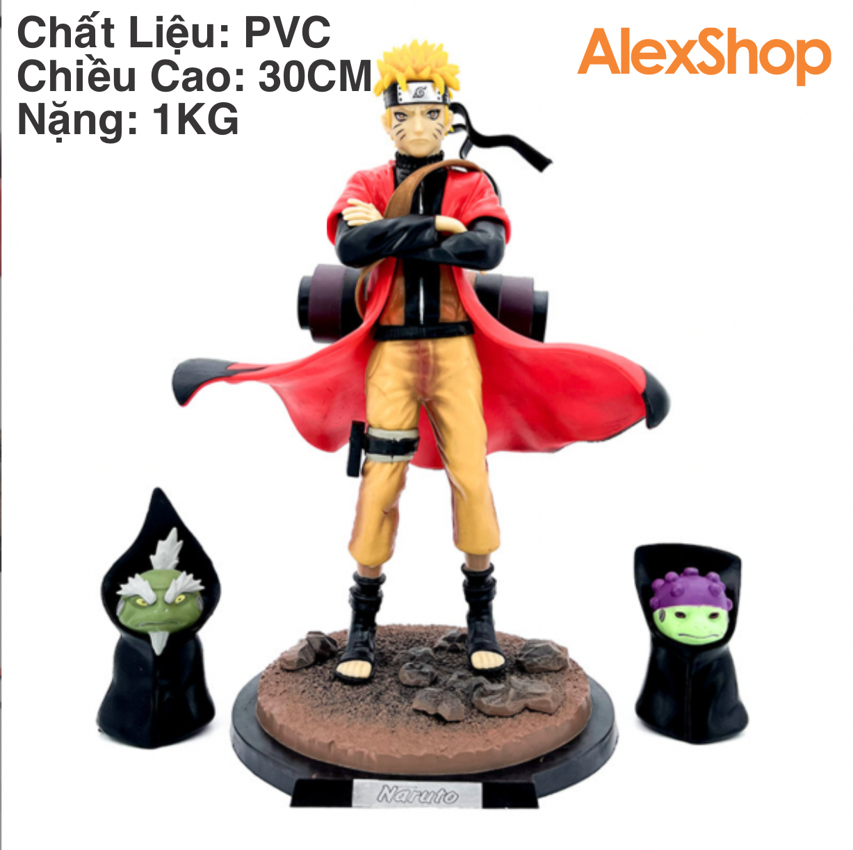 🔥17.9 - 30.9🔥 mô hình naruto triệu hồi cóc - làm bằng tay