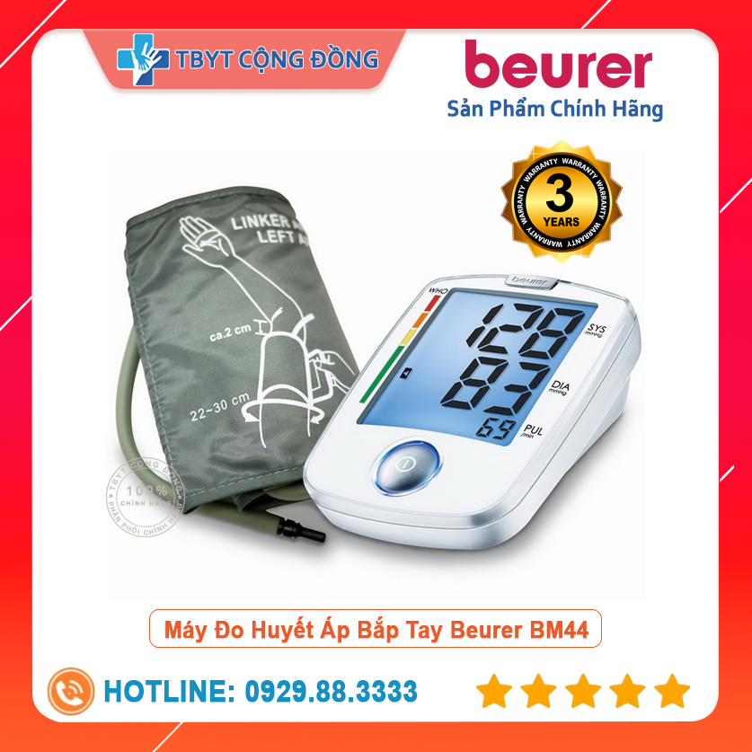 Máy đo huyết áp bắp tay BEURER BM44