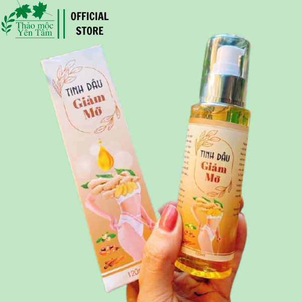 Tinh dầu giảm mỡ, từ thiên nhiên, an toàn, hiệu quả, 120ml