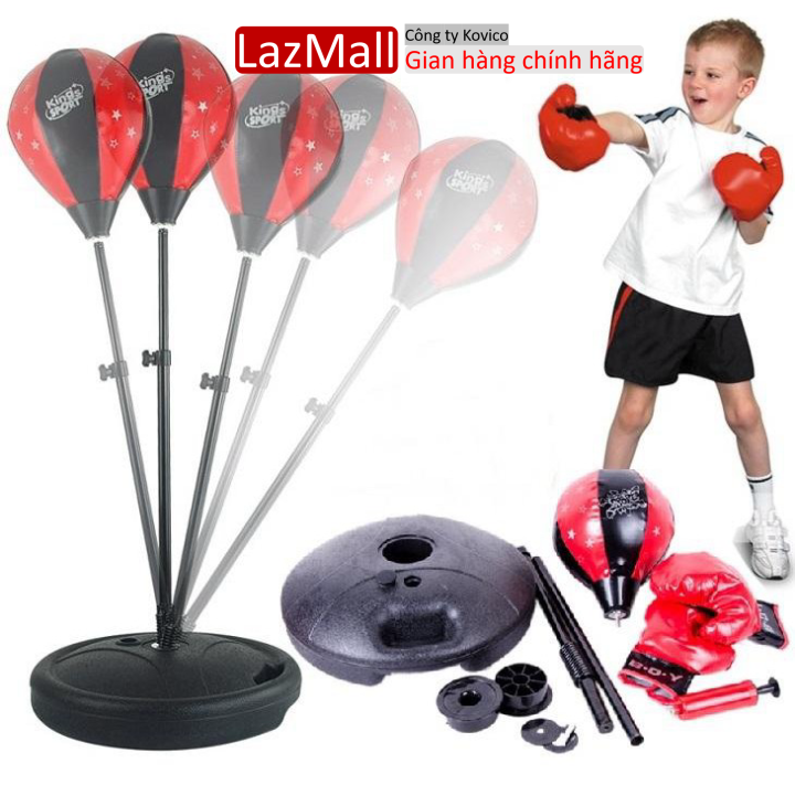Bộ đồ chơi đấm bốc boxing chuyên nghiệp cho bé, bộ đồ chơi đấm bốc boxing cho bé, bộ đồ chơi tập boxing cho bé bền đẹp