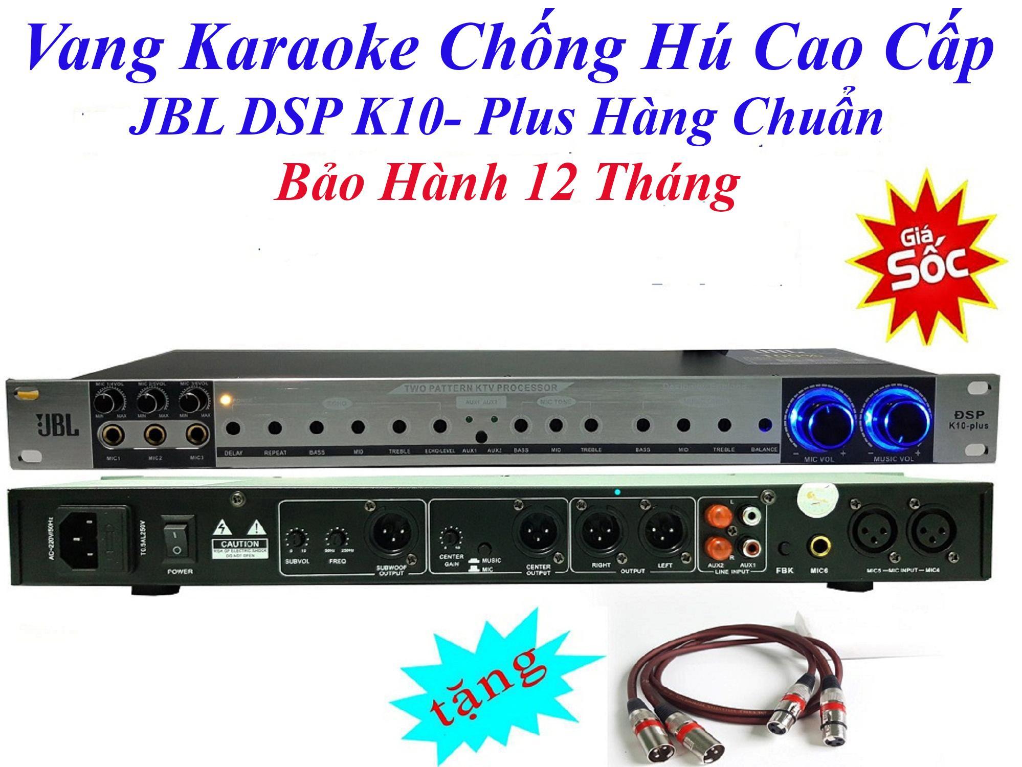 Vang cơ chống hú cao cấp jbl k10 plus vang cơ có vỉ chống hú jbl k10 plus bản nâng cấp chống hú tuyệt đối cho dàn âm thanh