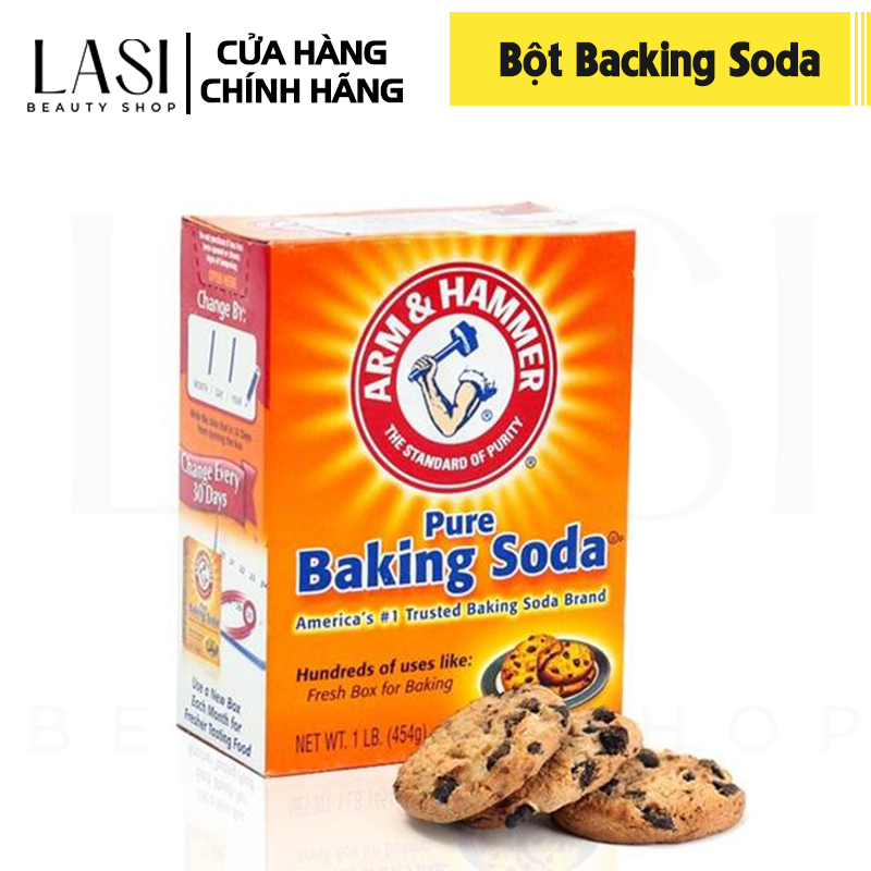 Bột Pure Banking Soda 454g CHÍNH HÃNG MỸ 100% Công dụng đa năng làm bánh