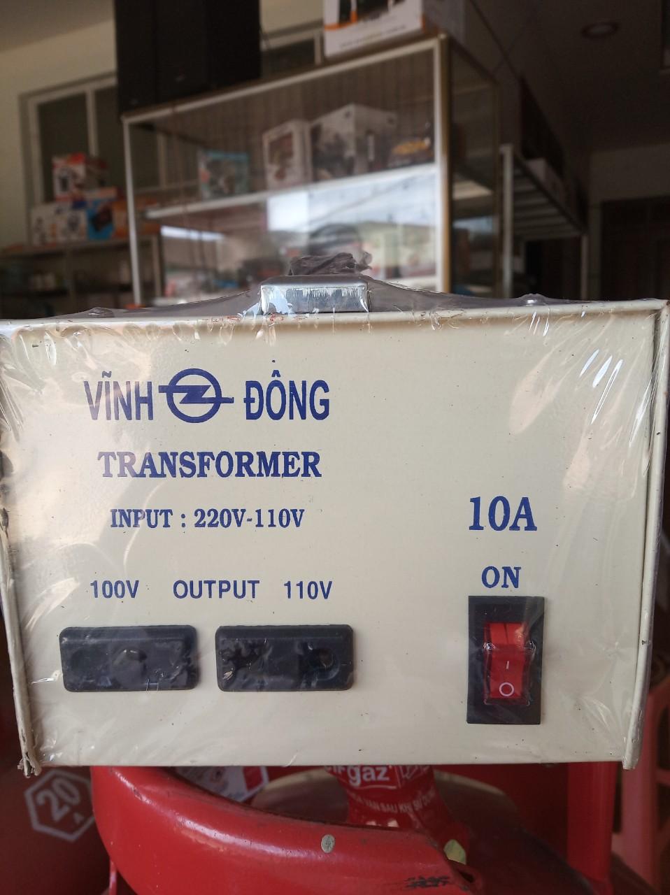 Biến áp 1000W đổi nguồn 220V ra 100V 110V 10A