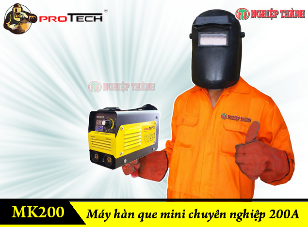 Máy hàn que mini protech mk200
