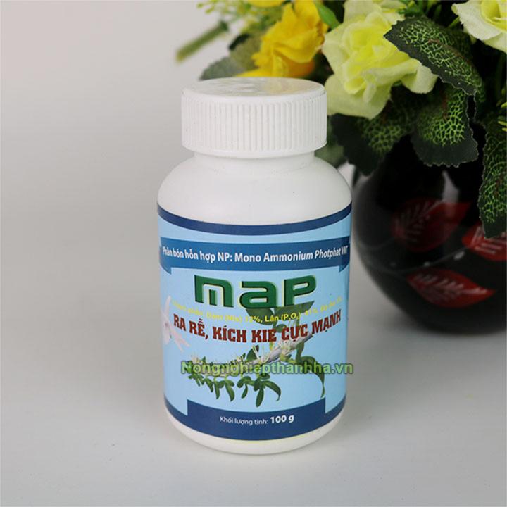 Phân bón kích rễ, kích mầm chồi cho lan map - lọ 100g