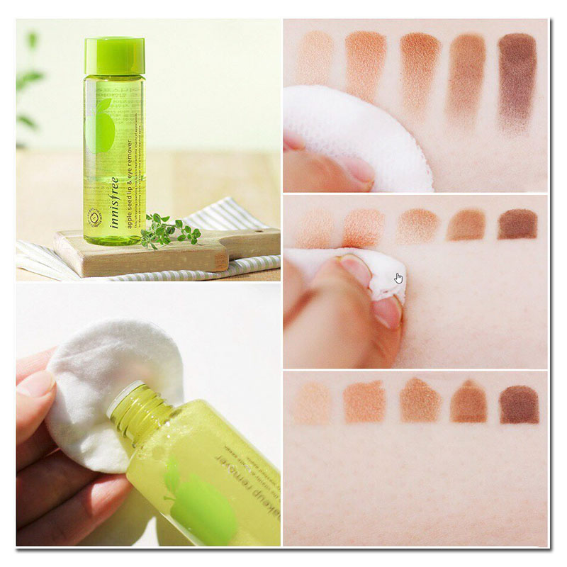 Tẩy trang mắt môi  Apple Seed Lip & Eye Makeup Remover 100ml