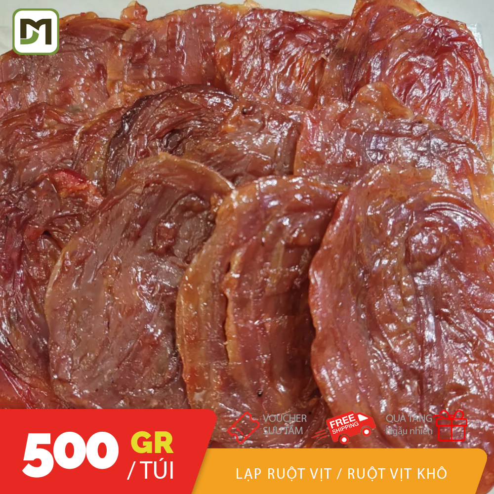 500gr khô ruột vịt lạp ruột vịt khô loại 1