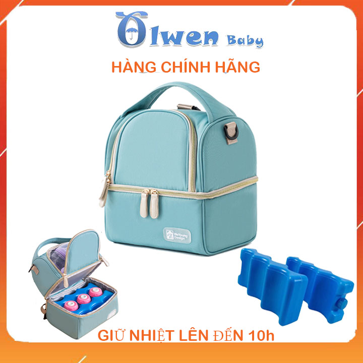 Balo Túi Xách Bỉm Sữa Giữ Nhiệt Đa Năng Chống Nước Bảo Quản Sữa Cho Mẹ Và Bé BaloWeYoung01