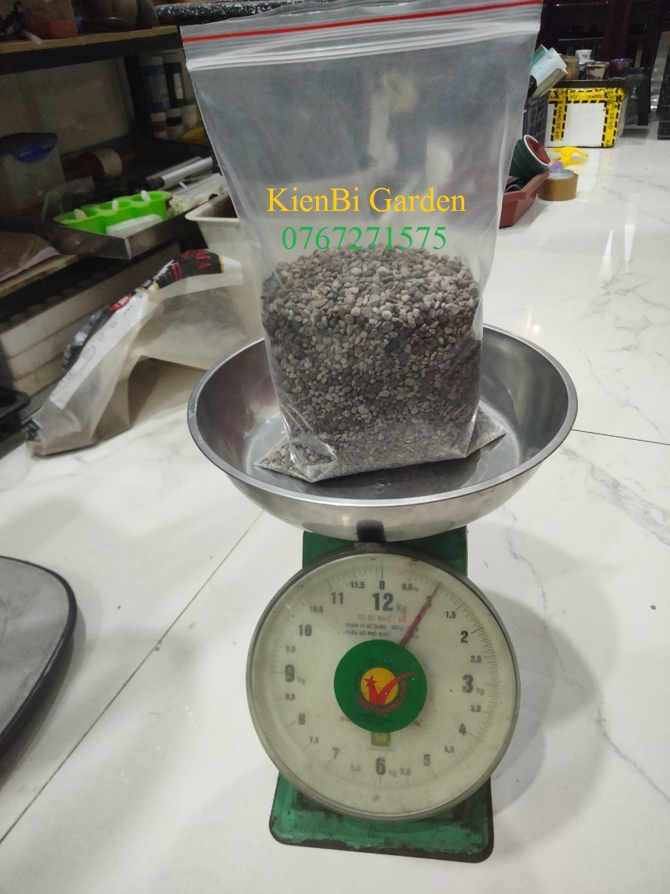Đá Pumice 3-6 sạch bụi | Đá lông vũ | kienbigarden