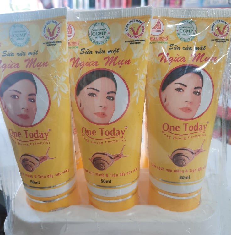 Sữa rửa mặt onetoday ngừa mụn 50ml