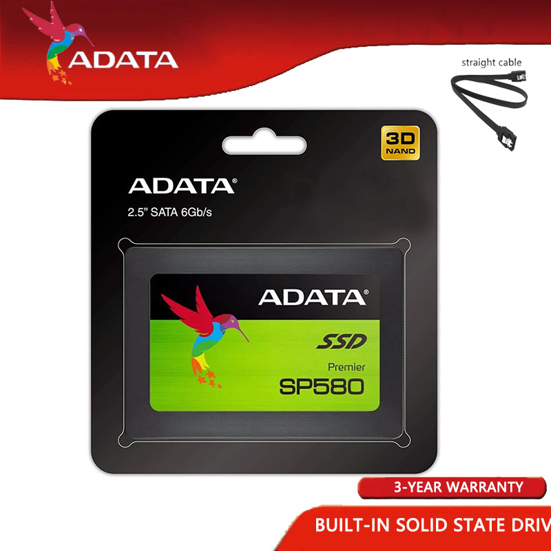 Adata sp580 120gb 240gb 480gb 960gb 2.5 sata iii high speed reading up to 520mb/s internal ssd