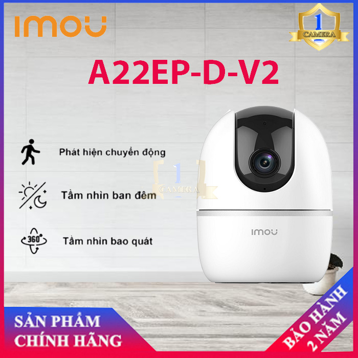 Camera imou 2mp ipc-a22ep-d-v2 chính hãng quay quét-camera số 1