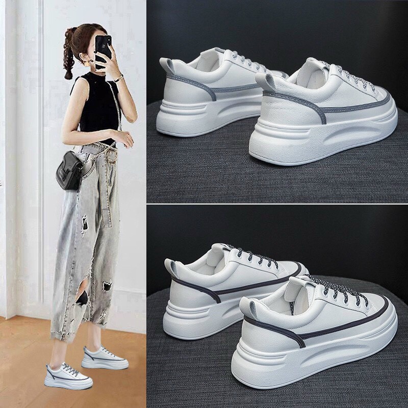 ( Giá Hủy Diệt) Giày đế bằng nâng chiều cao cho bạn gái