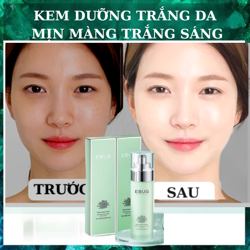 Kem dưỡng giúp làm dịu, làm mát & phục hồi da dưỡng da tự nhiên chiết xuất cỏ phục sinh EBUG cấp ẩm chuyên sâu