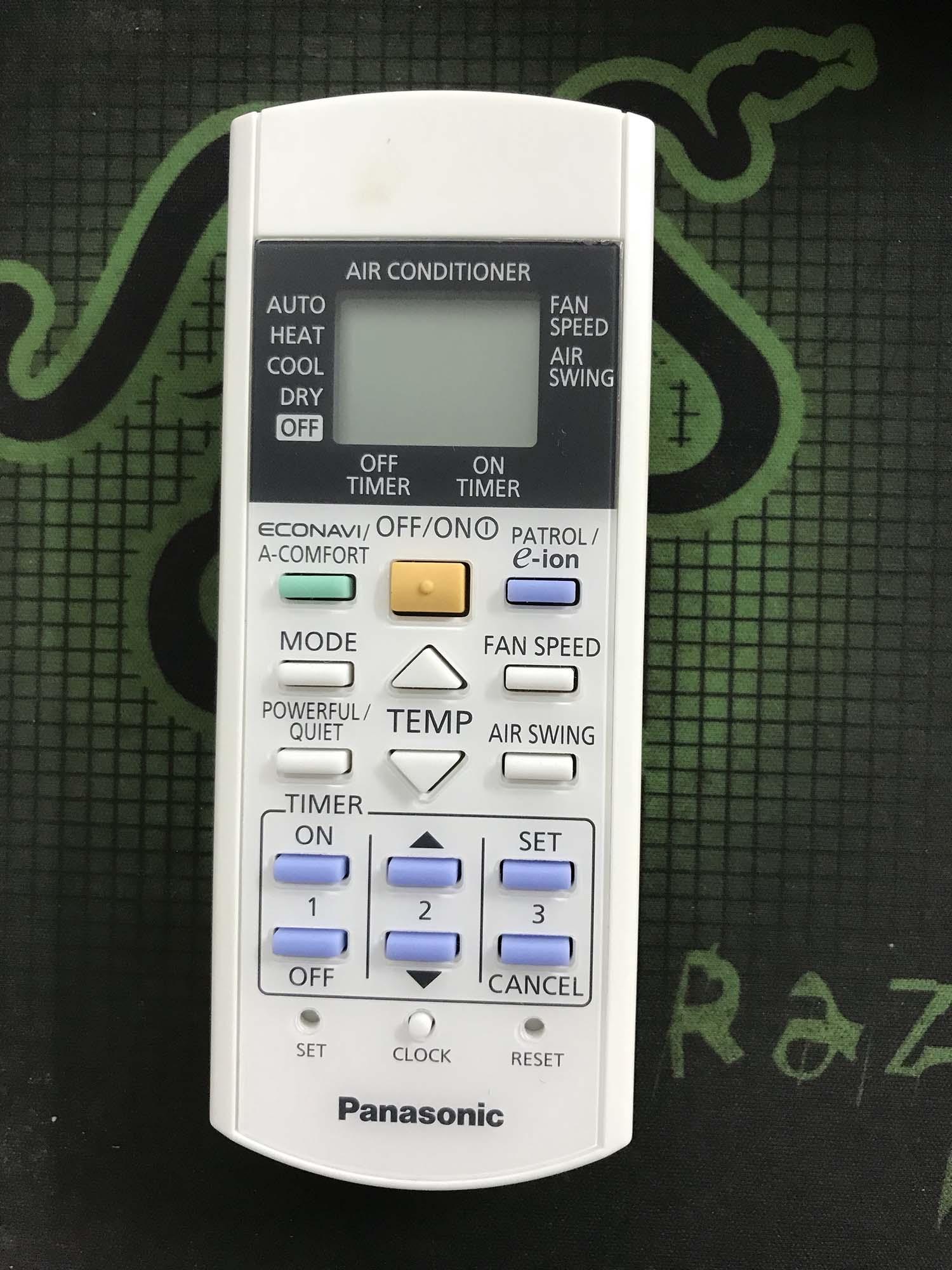 Điều khiển Điều hòa panasonic CS 2 chiều (trắng)