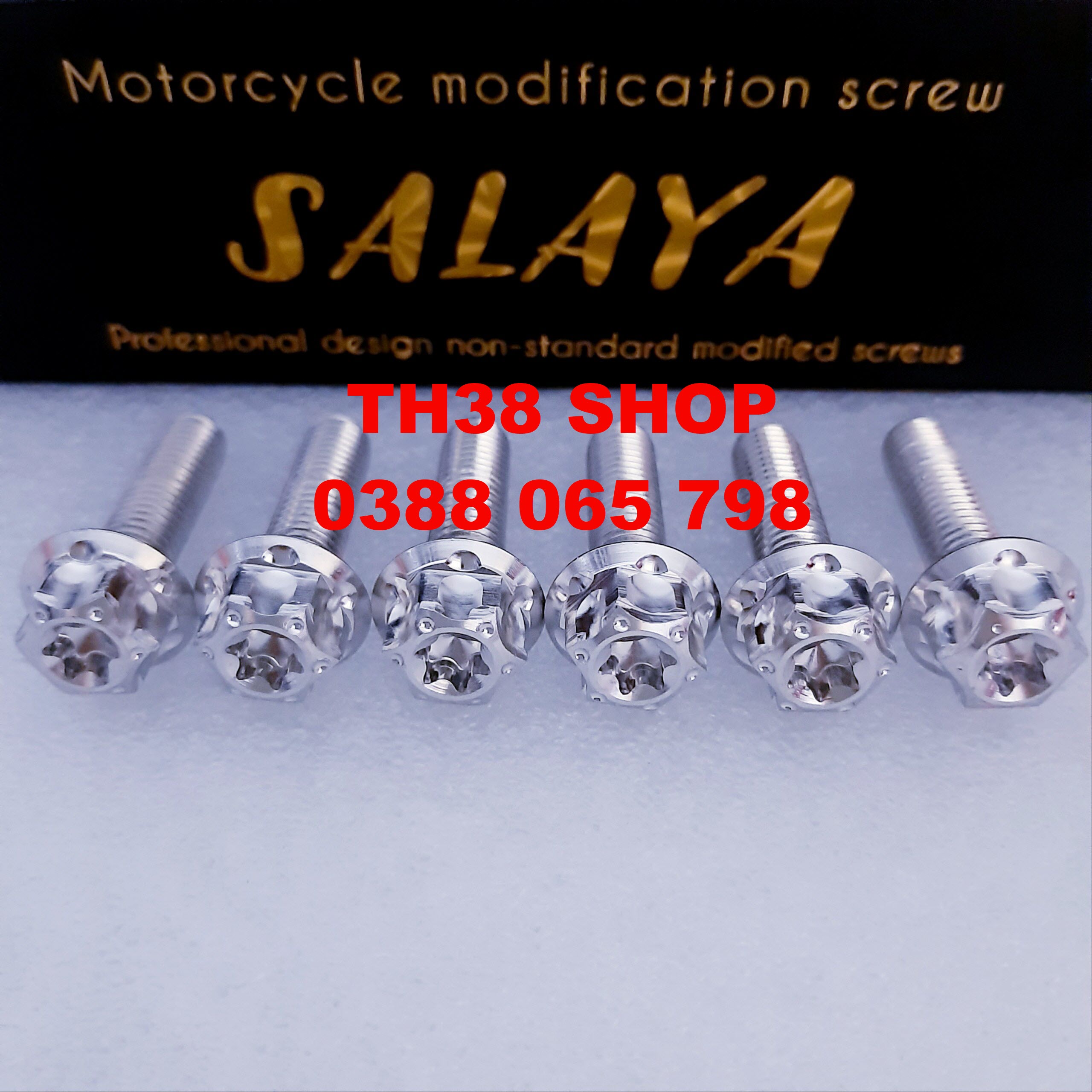 ốc li dầu đầu salaya 4ly ren nhuyễn [bán lẻ theo con]