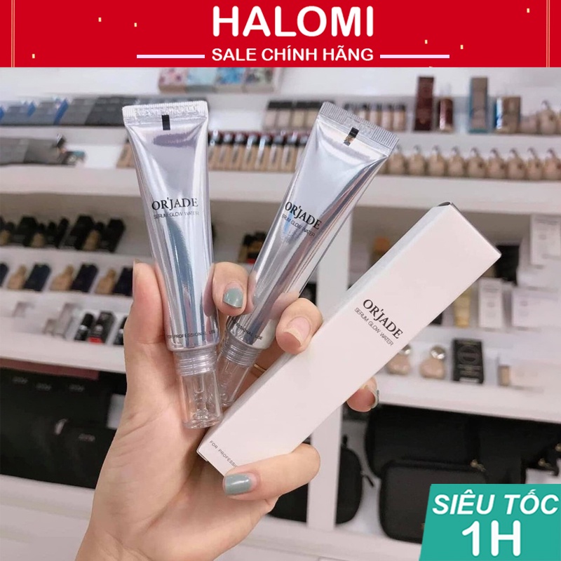 Tinh dầu Oil Orjade pha nền căng bóng dưỡng ẩm, oil Or'jade thu nhỏ lỗ chân lông cấp ẩm nền Halomi