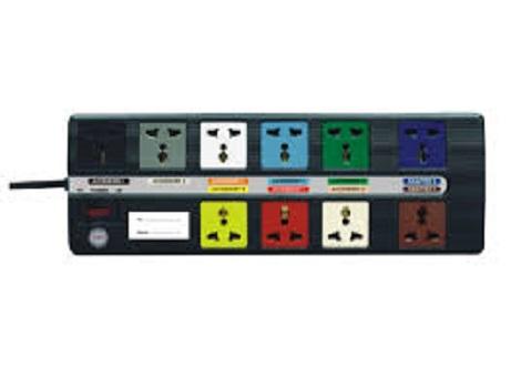 Ổ cắm đa năng super- 10 ổ cắm - dây 2/3 lõi dài 3m-lioa-10d-s3-2/10d-s3-3