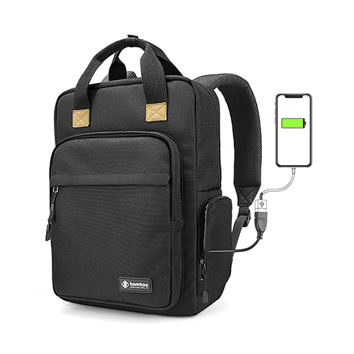 Balo tomtoc daily backpack for ultrabook 15inch/22l black - a60