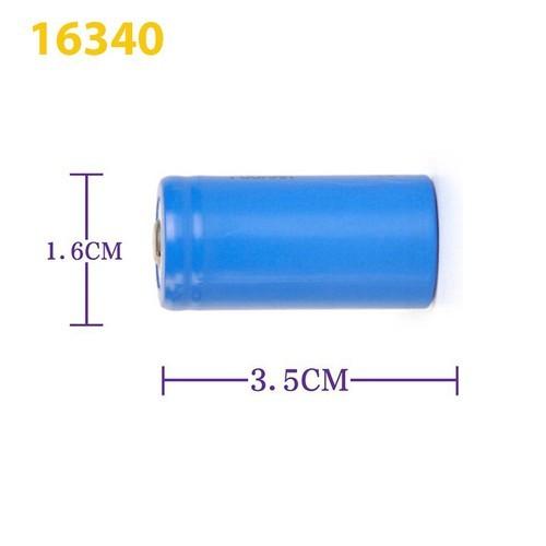 Pin 16340 - 1300mah 1 viên