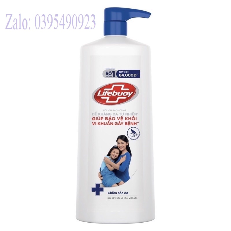 Sữa tắm Lifebuoy Chăm sóc da chai 1kg