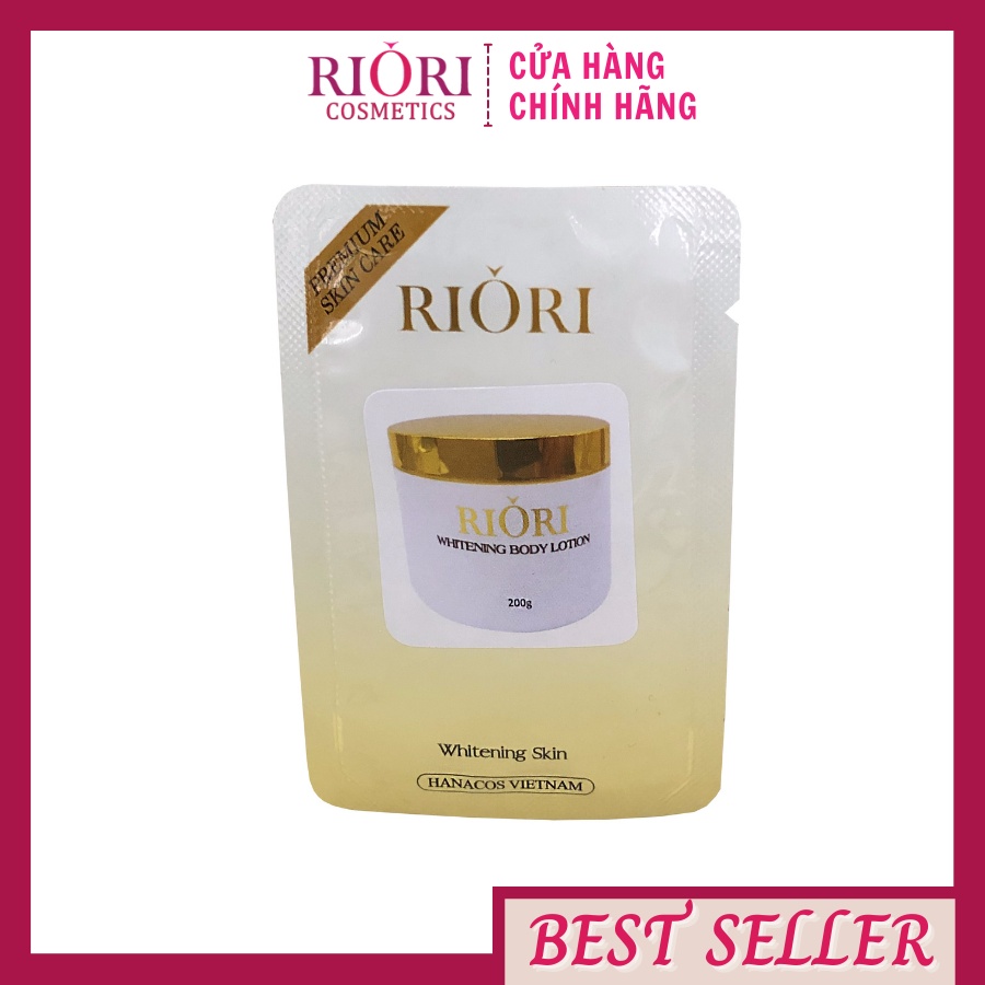 Kem dưỡng trắng body riori 1,5g