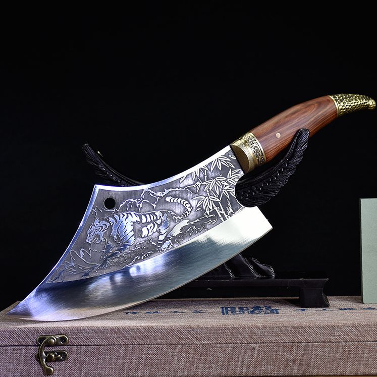 [Hàng Cực Đỉnh] Tặng Bao Da -  Dao Chặt Thái sử dụng cho gian bếp đẳng cấp và người chơi sành điệu