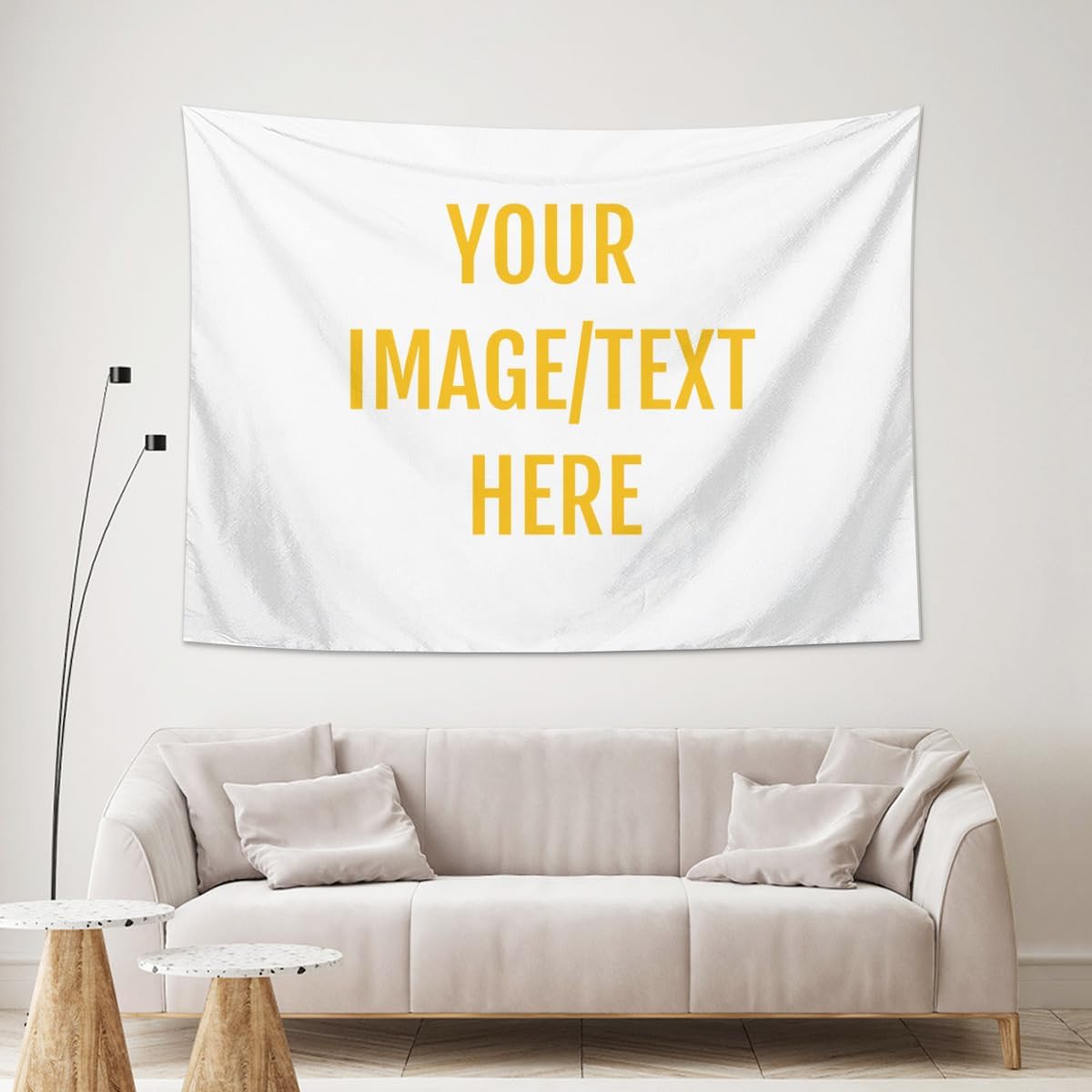 Samantha Custom Wall Tapestry, Custom Backdrop, Custom Wedding Tapestry, Personalized Image, Custom Image, Made to Order (60''WX40''L)