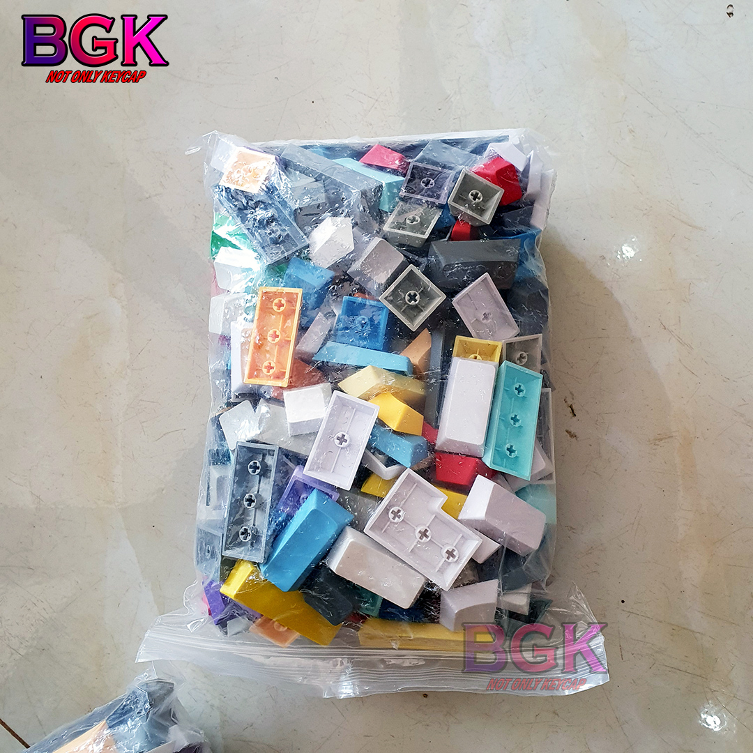Grab Bag 700g Keycap Blank Cherry Profile PBT Keycaps T&uacute;i Keycap Ngẫu Nhi&ecirc;n 700g