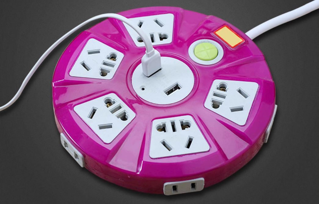 Ổ cắm điện đa năng 10A chịu tải 3000W- tích hợp cổng USB sạc nhanh