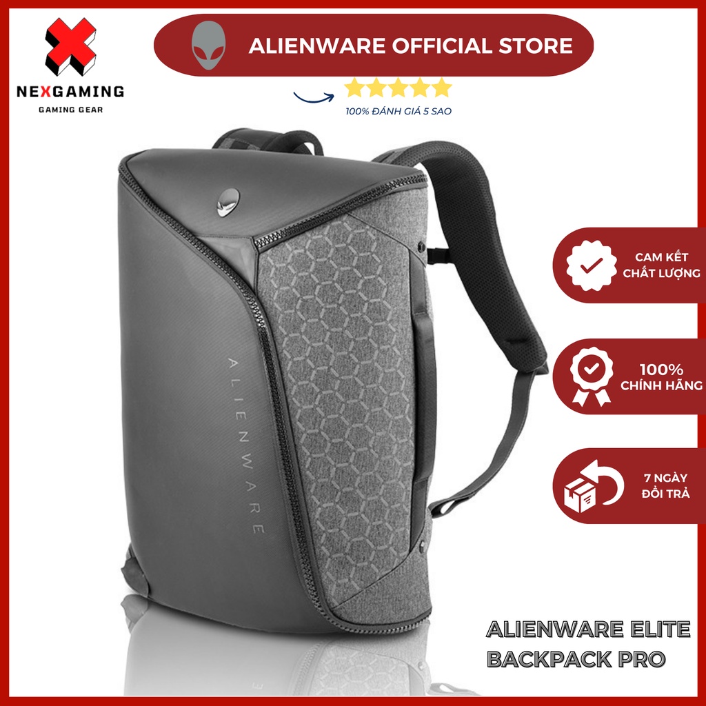 Balo alienware pro backpack dell alienware 15.6-17.3inch