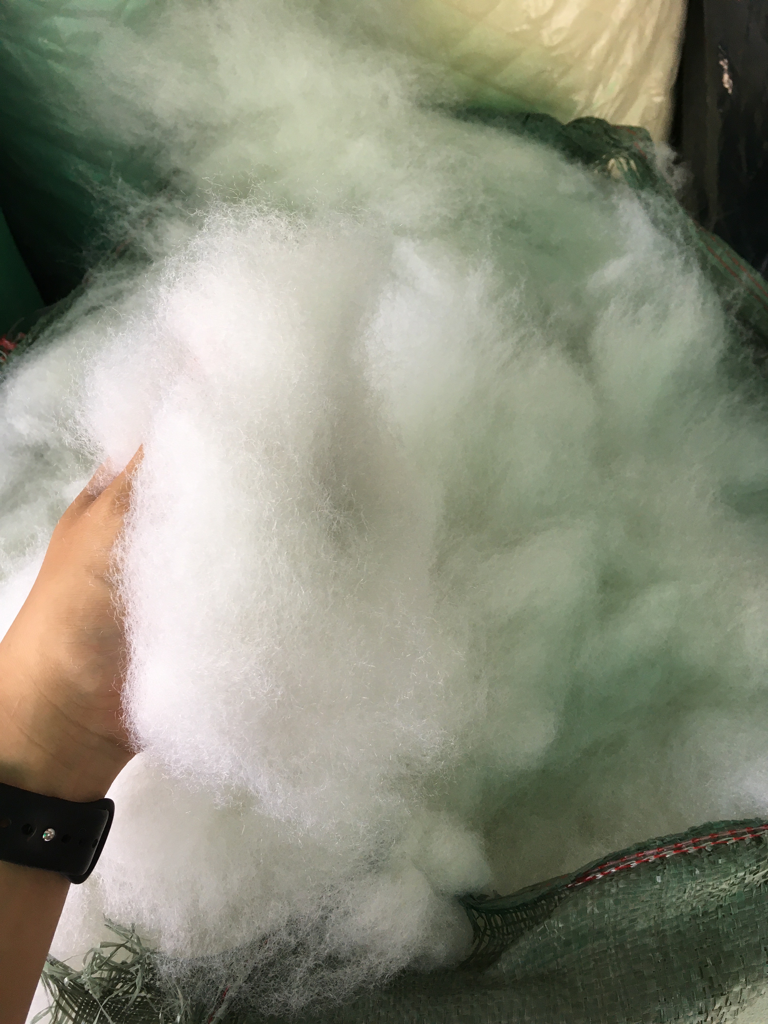 Bông Gòn Xơ, Gòn tơi (1Kg) - Nhồi gối , nhồi gấu bông