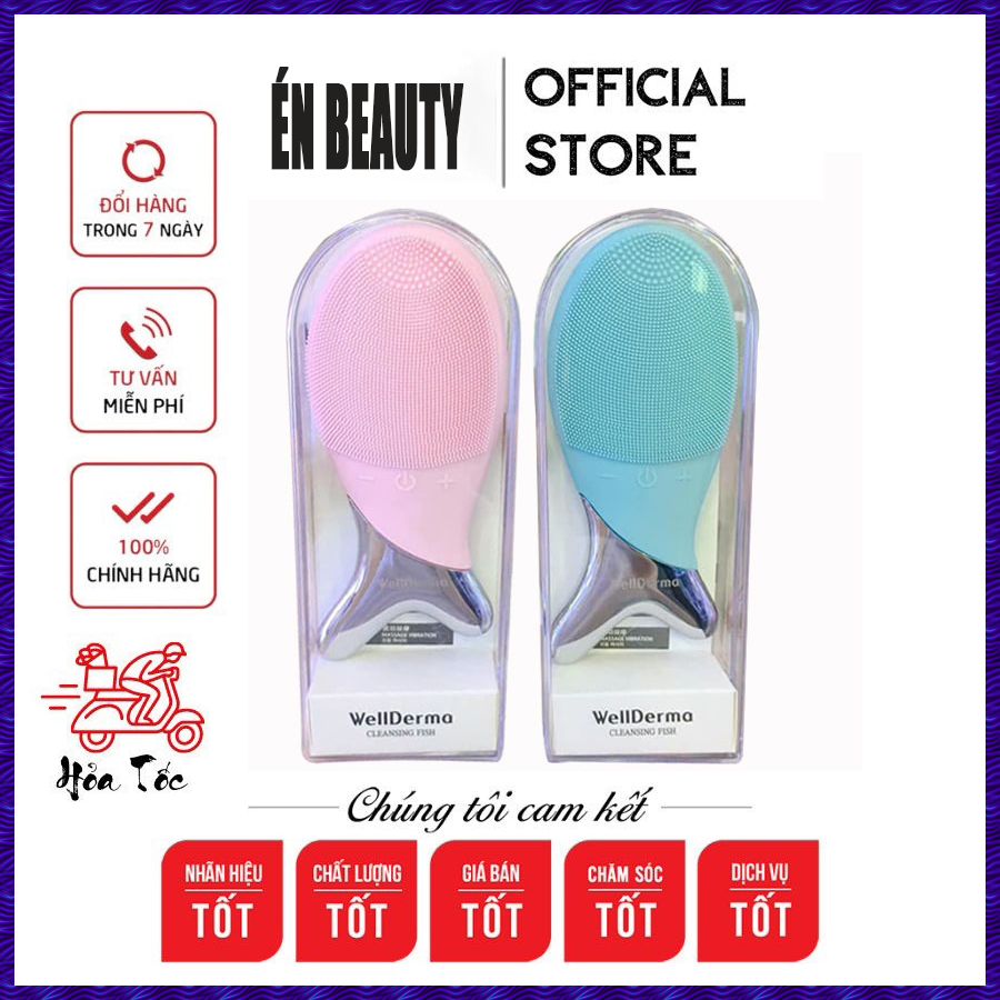 Máy Rửa Mặt Con Cá WellDerma Cleansing Fish Hàn Quốc