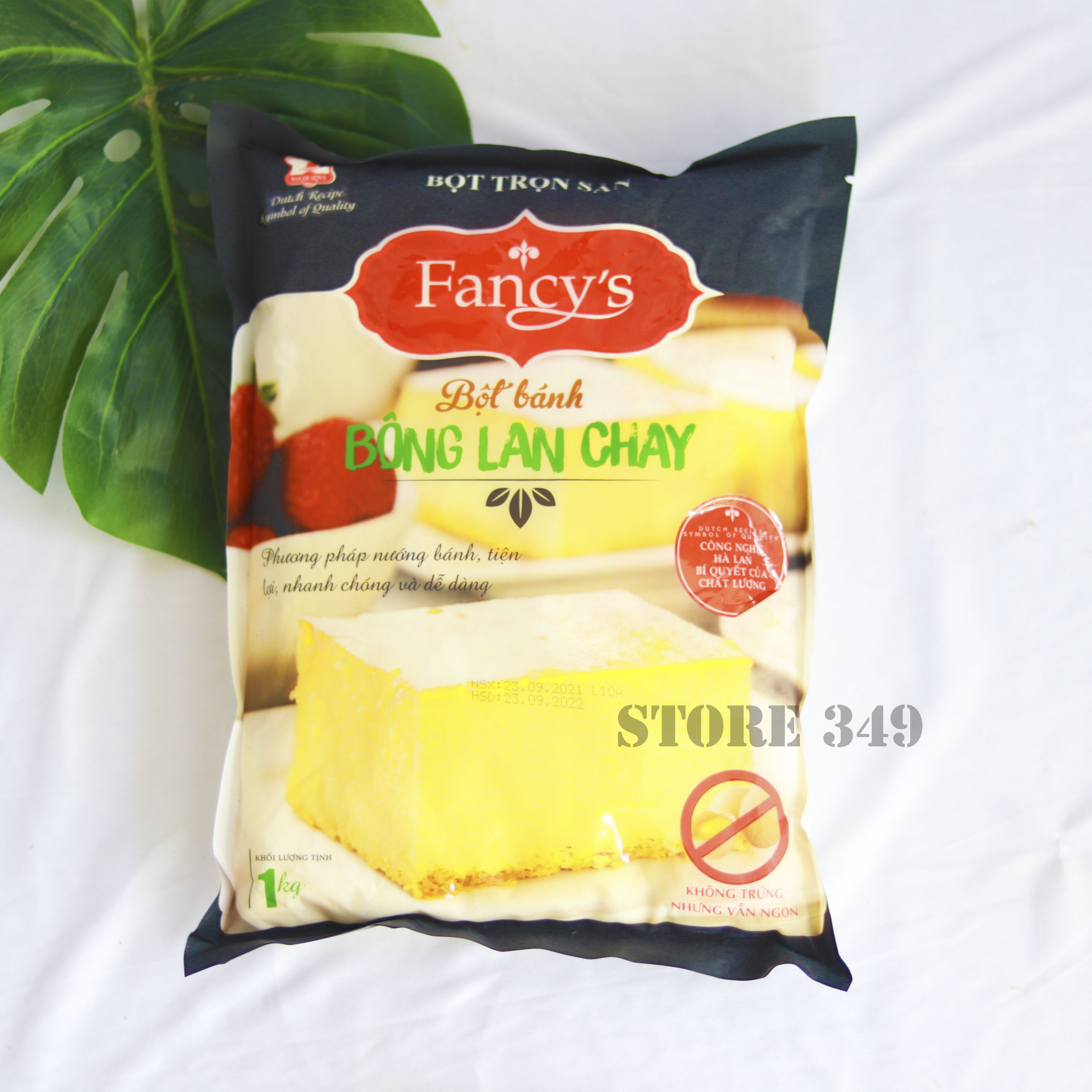Bột bánh bông lan chay