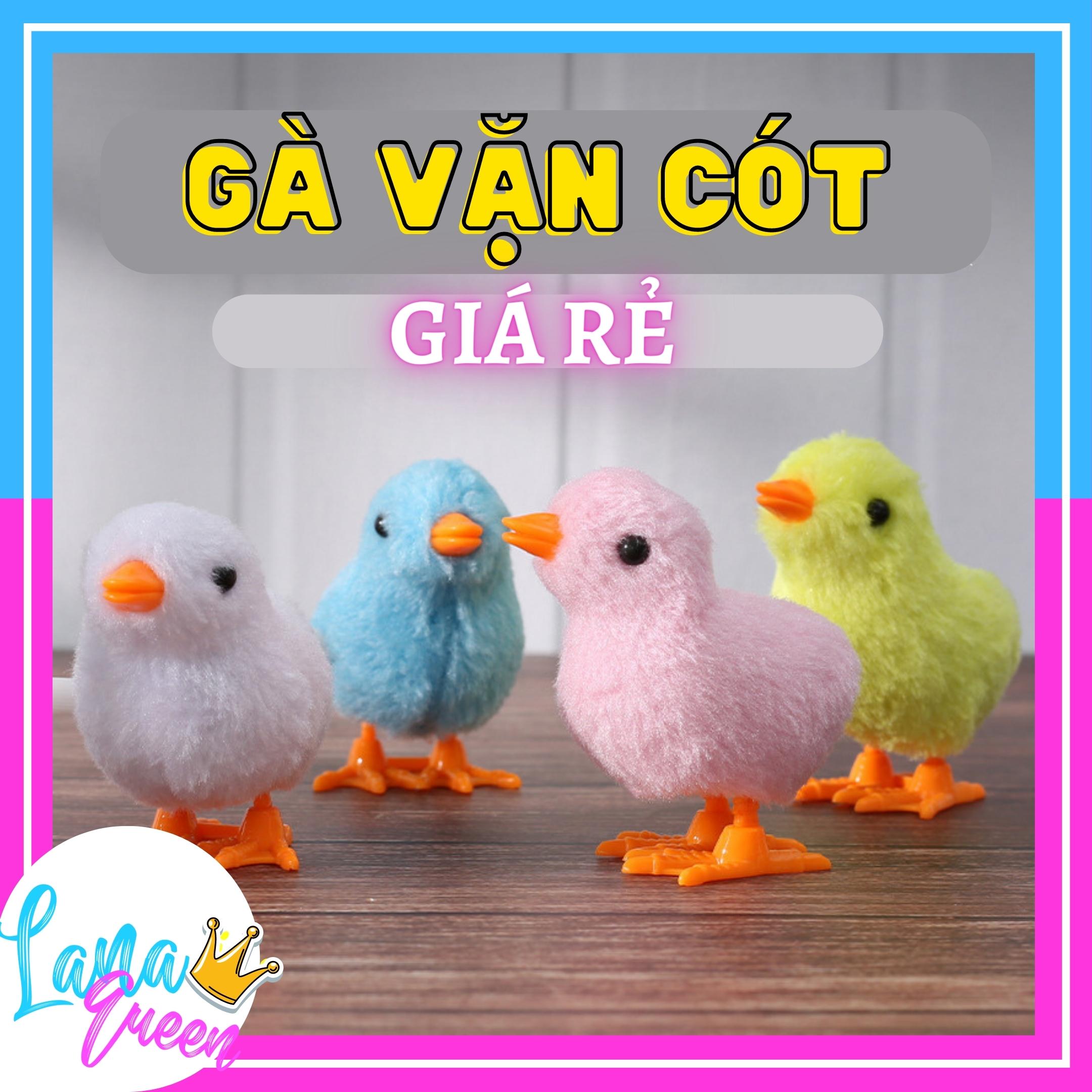 Đồ Chơi Gà Con Vặn Cót Có 4 Màu Cho Bé Gà Dây Cót Gà Con Nhảy Lon Ton Đồ Chơi Cho Bé - LANA QUEEN