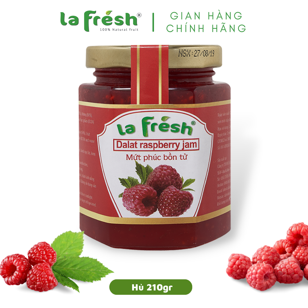 Mứt phúc bồn tử lafresh đà lạt 210g