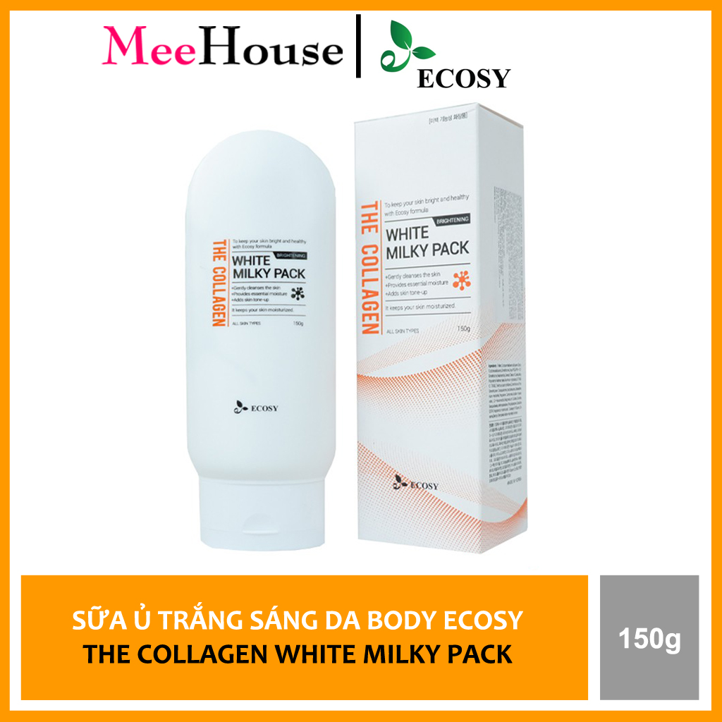 Sữa dưỡng ẩm trắng da Body Ecosy White Milky Pack 150g
