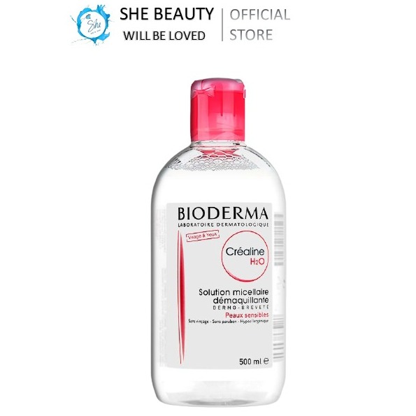Nước tẩy trang bioderma créaline h20 500ml