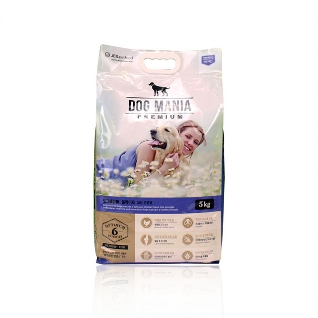 [5kg] [túi lớn siêu tiết kiệm] thức ăn hạt cho chó mọi độ tuổi dog mania premium 1