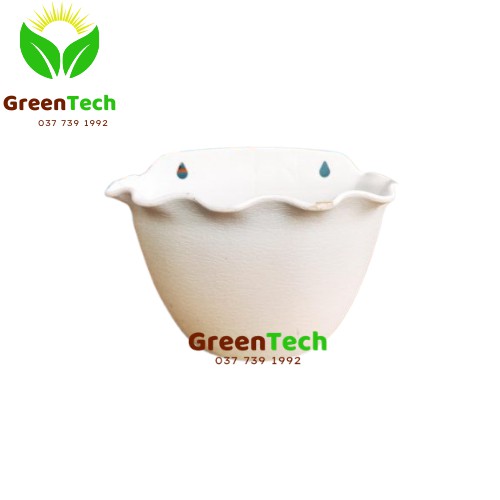 Chậu ốp tường - chậu nhựa trồng cây treo tường
