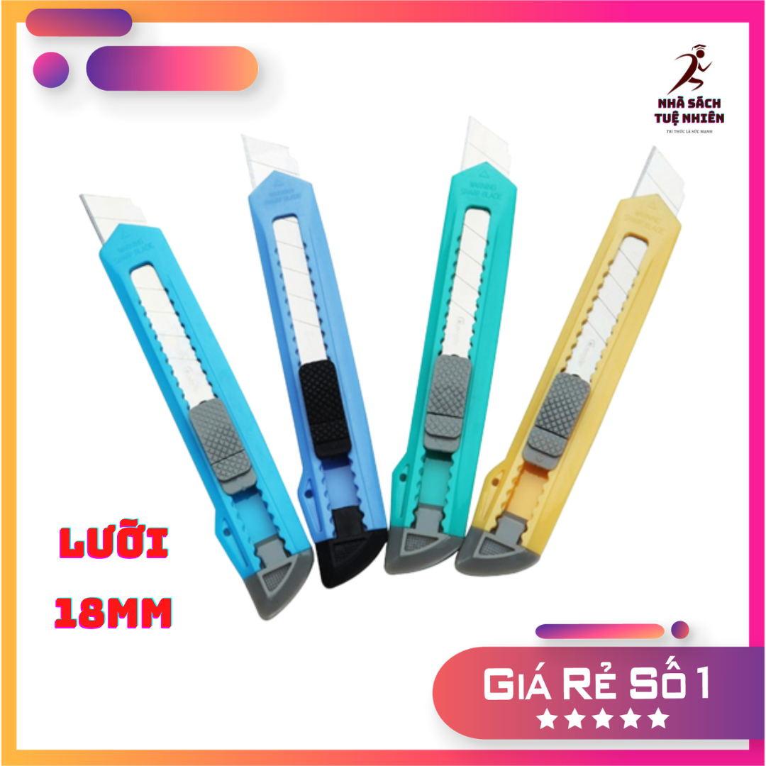 Dao rọc giấy lớn tq 803 18mm đồ cắt giấy 803 dao cắt giấy 803