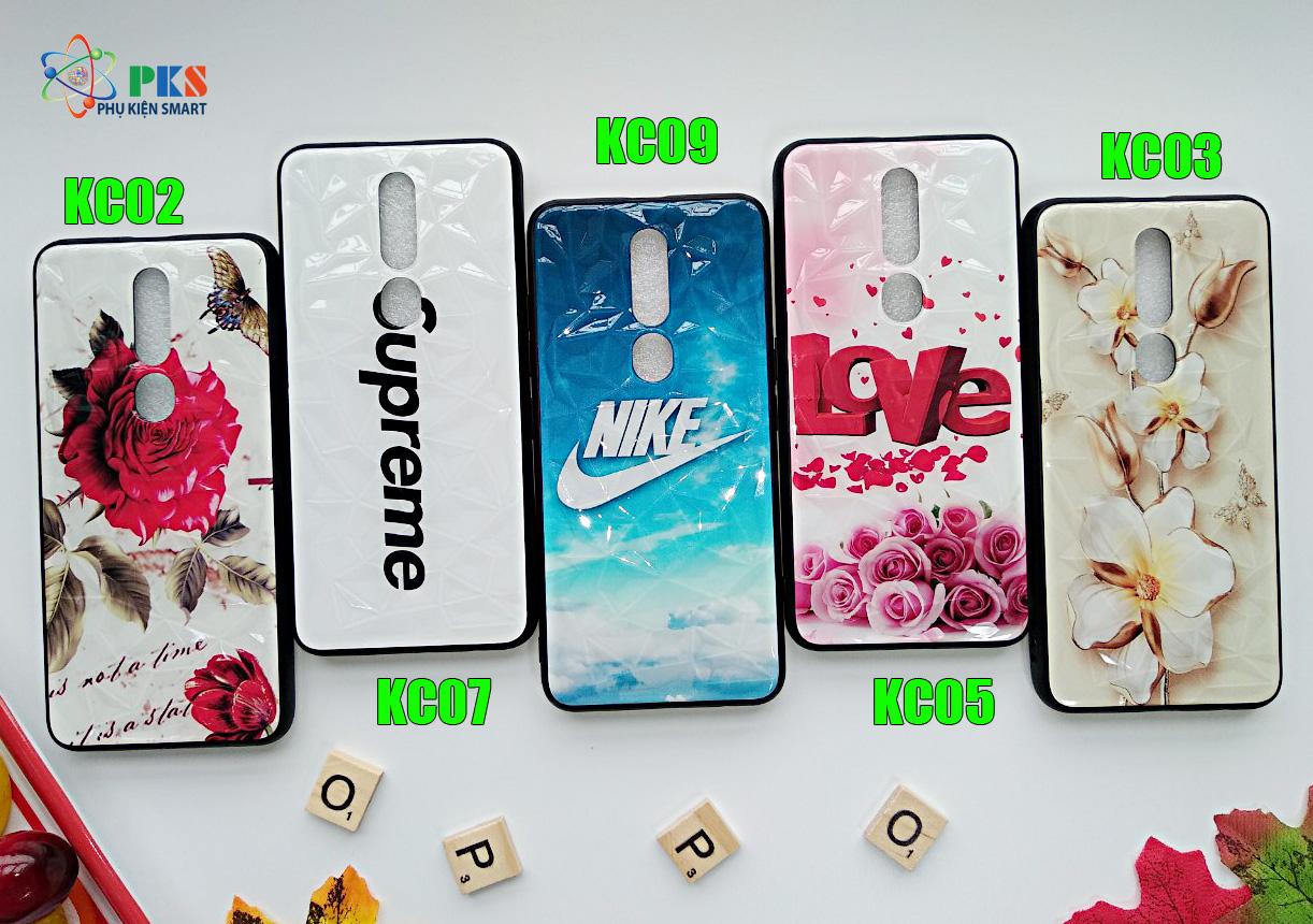 Ốp lưng Oppo F11/ F11 Pro vân kim cương sang trọng