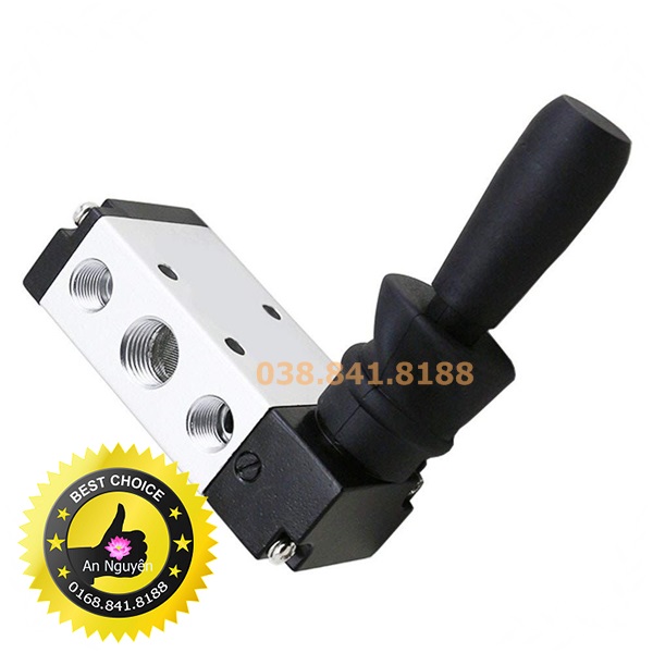 Van gạt tay cơ cho khí nén Aiirtac 4H310-10_ren 17mm